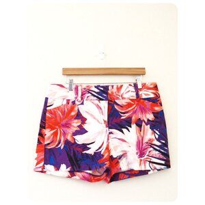 Ann Taylor Signature Floral Shorts sz 12